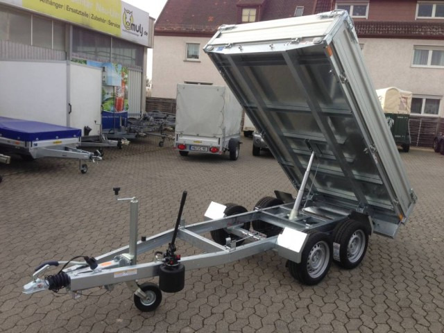 Humbaur HUK 272715 Heckkipper 2,7 t. 2680 x 1500 x 300mm - Tipper trailer: picture 1 Humbaur HUK 272715 Heckkipper 2,7 t. 2680 x 1500 x 300mm - Tipper trailer: picture 1