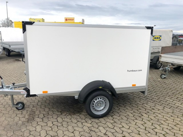Humbaur Koffer HK 132513-13P, 100 km/h 1,3 t. 2510 x 1310 x 1400 mm - Closed box trailer: picture 4 Humbaur Koffer HK 132513-13P, 100 km/h 1,3 t. 2510 x 1310 x 1400 mm - Closed box trailer: picture 4