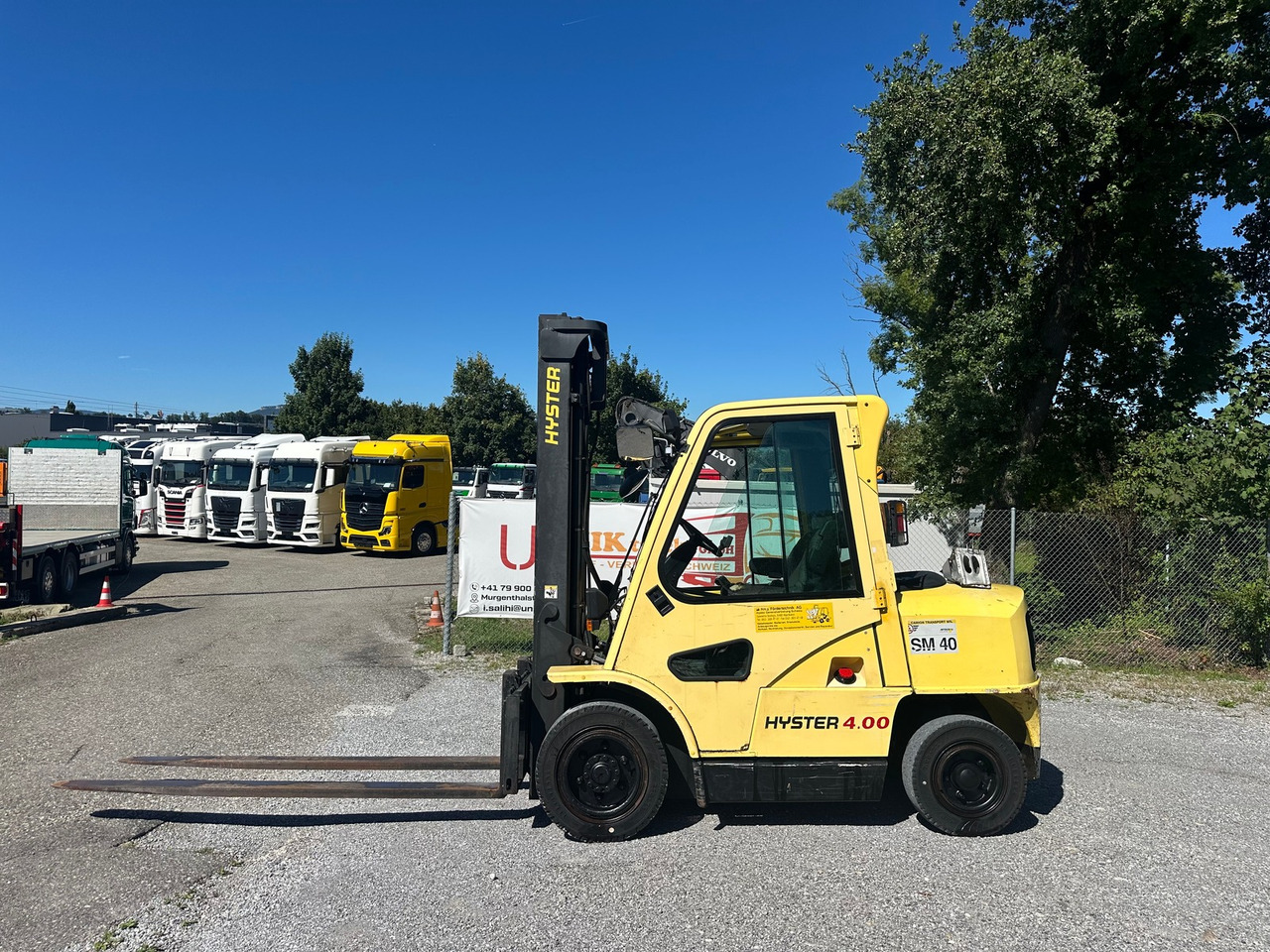 HYSTER H4.00XMS - Diesel forklift: picture 4 HYSTER H4.00XMS - Diesel forklift: picture 4