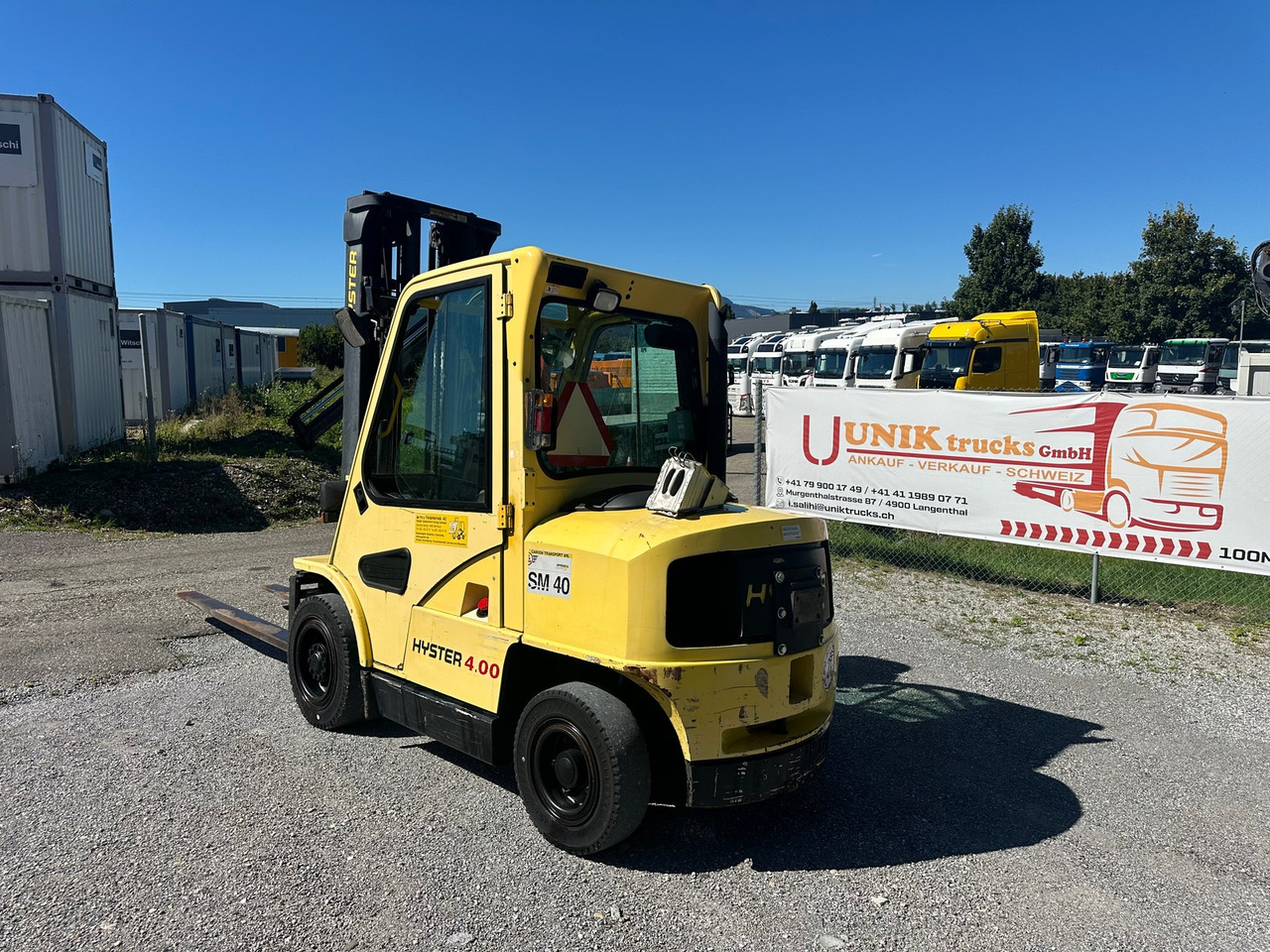 HYSTER H4.00XMS - Diesel forklift: picture 3 HYSTER H4.00XMS - Diesel forklift: picture 3