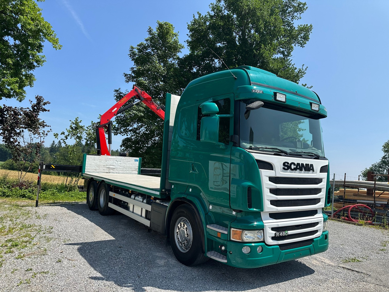 SCANIA R 480 6x2 Palfinger 16502 - Dropside/ Flatbed truck, Crane truck: picture 3 SCANIA R 480 6x2 Palfinger 16502 - Dropside/ Flatbed truck, Crane truck: picture 3