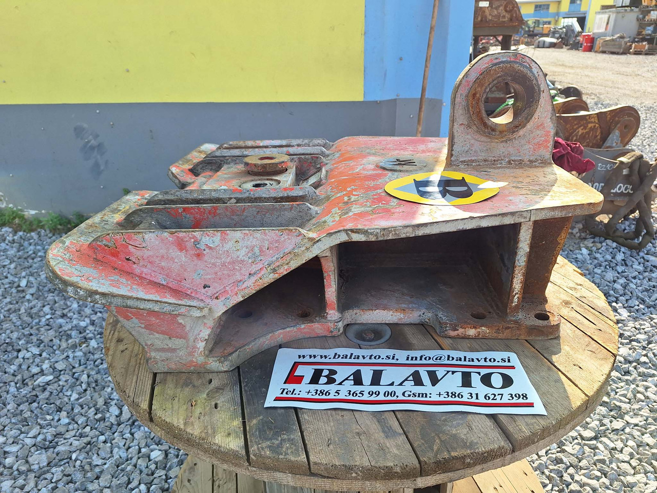 Wimmer aloch 3 attachment plate S3 - Quick coupler for Construction machinery: picture 2 Wimmer aloch 3 attachment plate S3 - Quick coupler for Construction machinery: picture 2