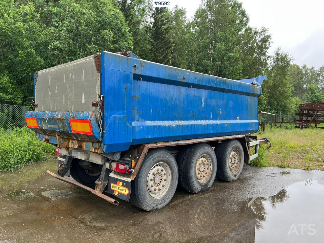 3-axle gravel trailer Alhu - Tipper trailer: picture 4 3-axle gravel trailer Alhu - Tipper trailer: picture 4