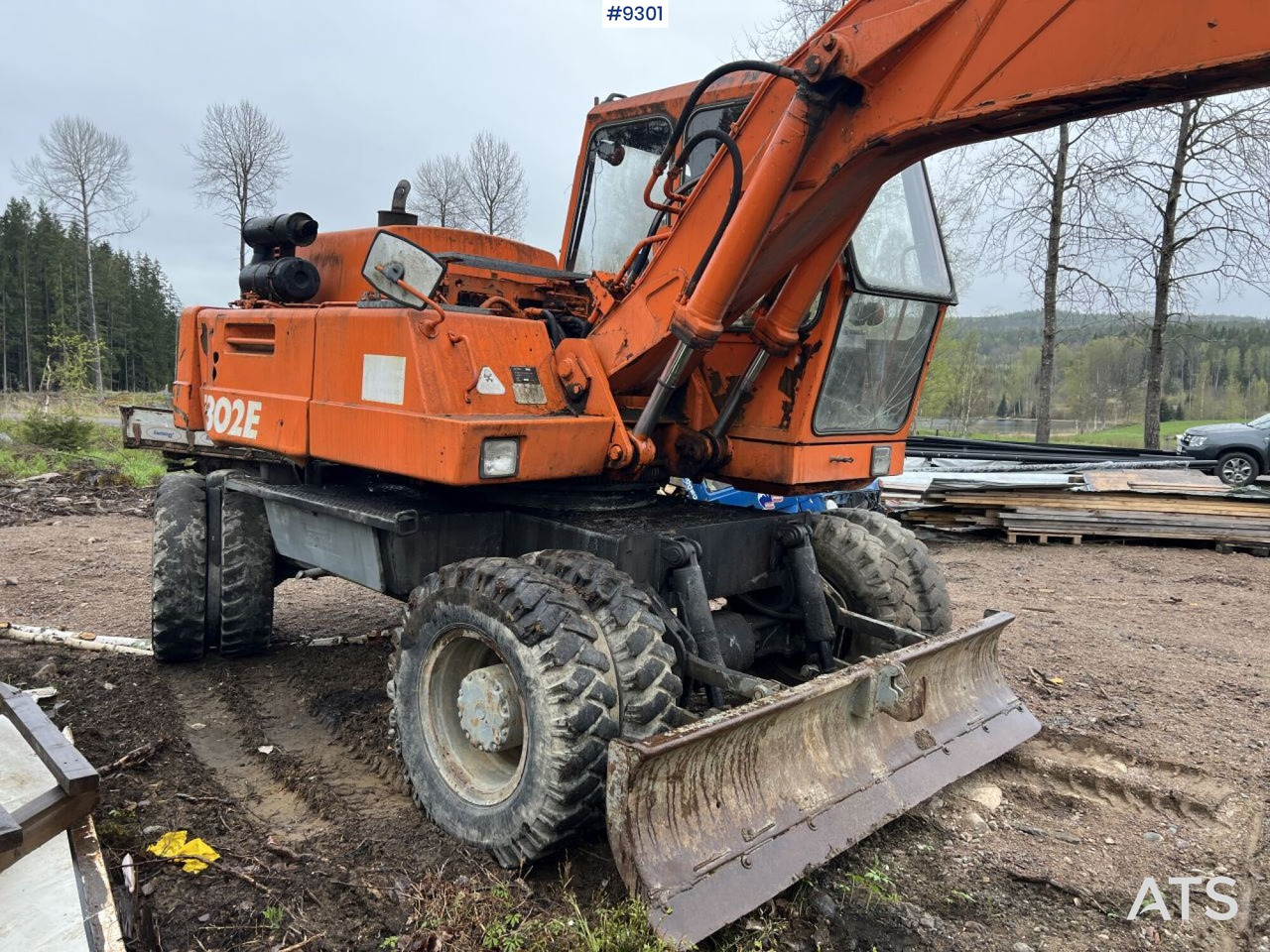 Atlas 1302 E Wheeled excavator with attachments (VIDEO) - Wheel excavator: picture 2 Atlas 1302 E Wheeled excavator with attachments (VIDEO) - Wheel excavator: picture 2