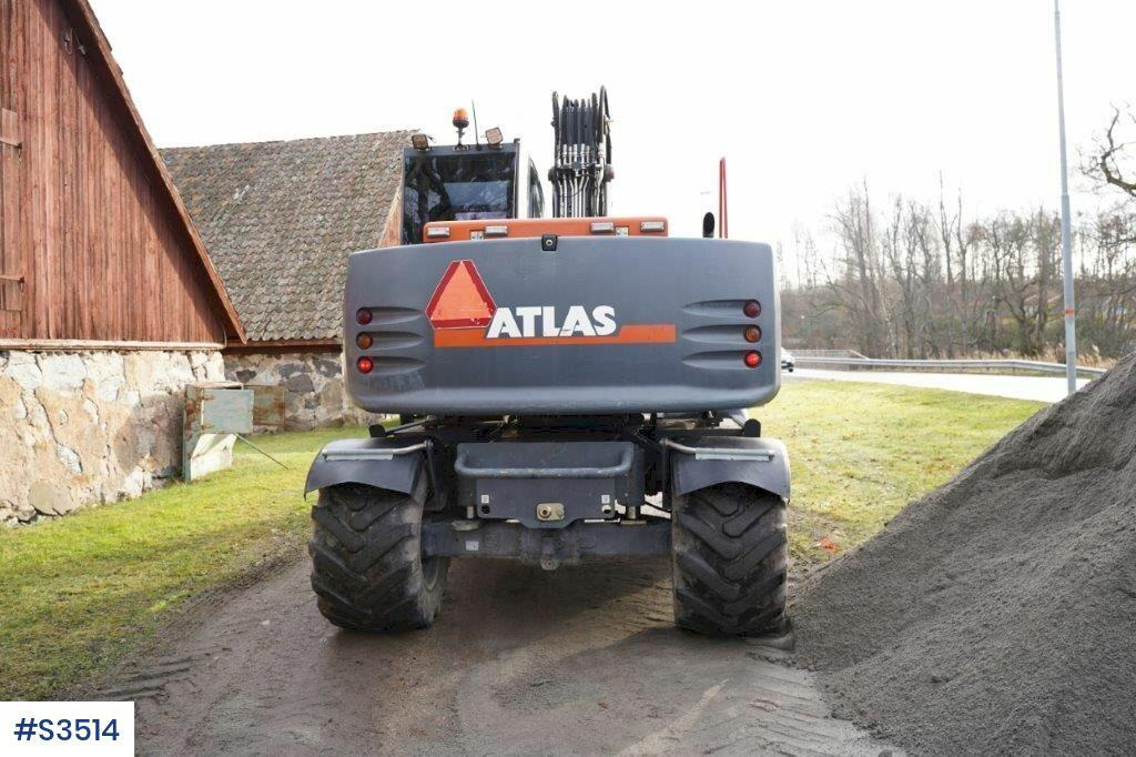 Atlas 140W Excavator - Wheel excavator: picture 5 Atlas 140W Excavator - Wheel excavator: picture 5