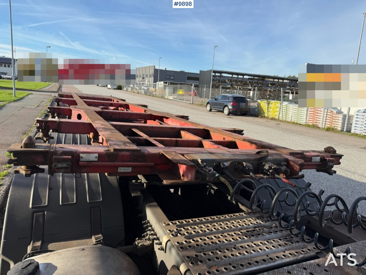Container chassis Fliegl SDS 400 - Container transporter/ Swap body semi-trailer: picture 4 Container chassis Fliegl SDS 400 - Container transporter/ Swap body semi-trailer: picture 4