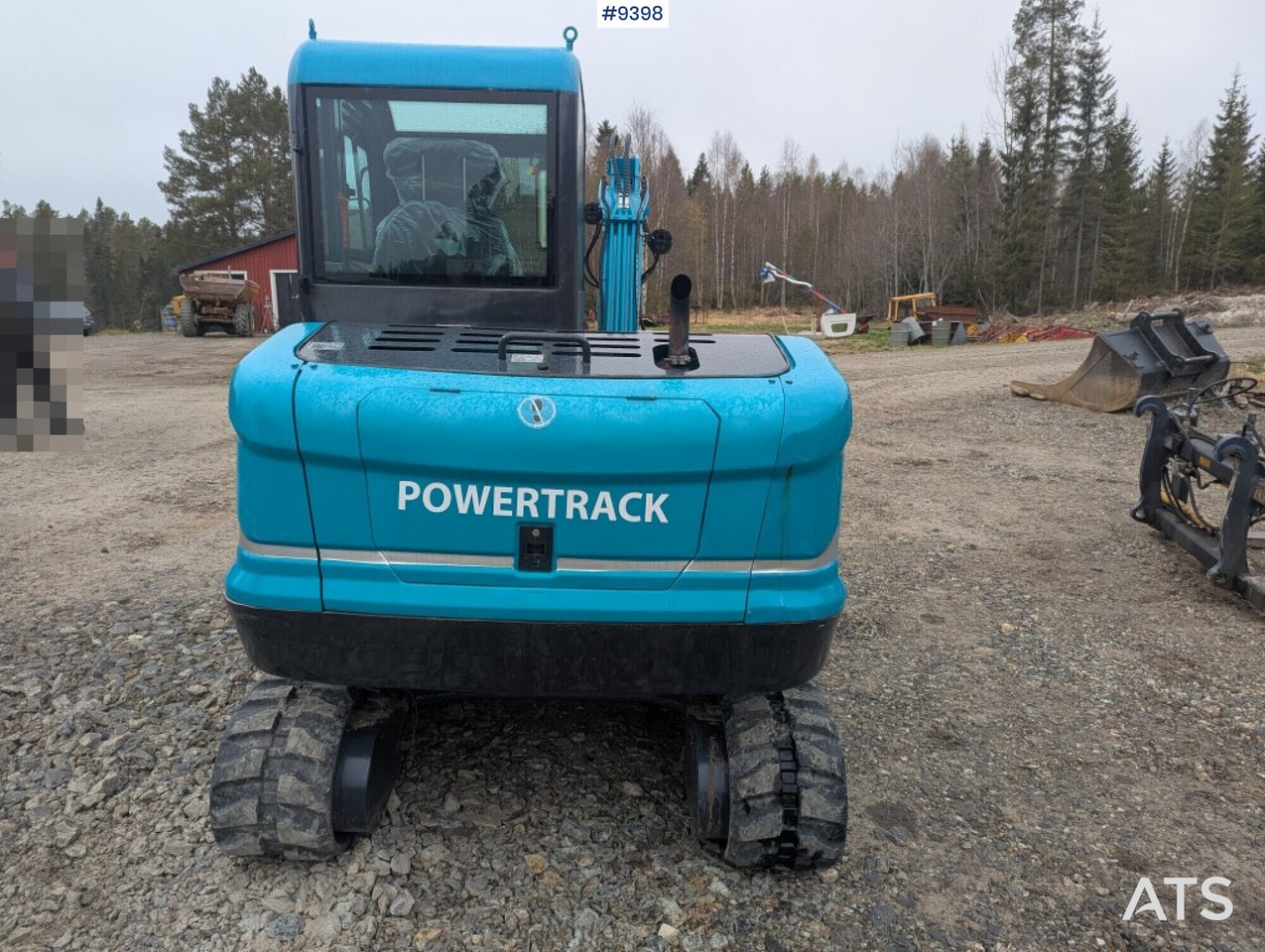 Excavator Powertrack HE 35 with buckets (see video) - Mini excavator: picture 4 Excavator Powertrack HE 35 with buckets (see video) - Mini excavator: picture 4