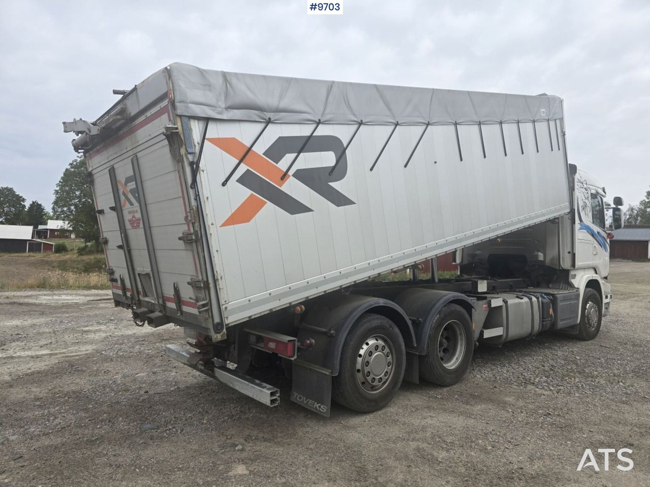 Grain truck Scania R580 (SEE VIDEO) - Tipper: picture 4 Grain truck Scania R580 (SEE VIDEO) - Tipper: picture 4