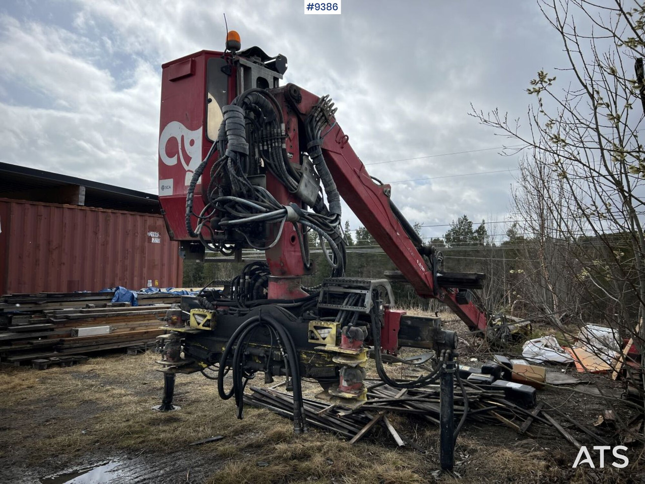HIAB LOGLIFT F108 ST 96 Timber crane / logging crane - Truck mounted crane: picture 2 HIAB LOGLIFT F108 ST 96 Timber crane / logging crane - Truck mounted crane: picture 2
