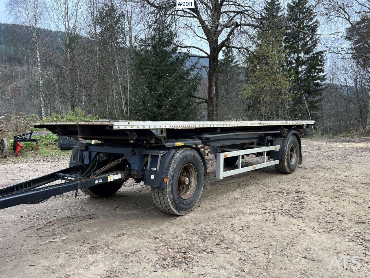KRONE AZW 20E Container trailer with interchangeable body - Dropside/ Flatbed trailer: picture 1 KRONE AZW 20E Container trailer with interchangeable body - Dropside/ Flatbed trailer: picture 1