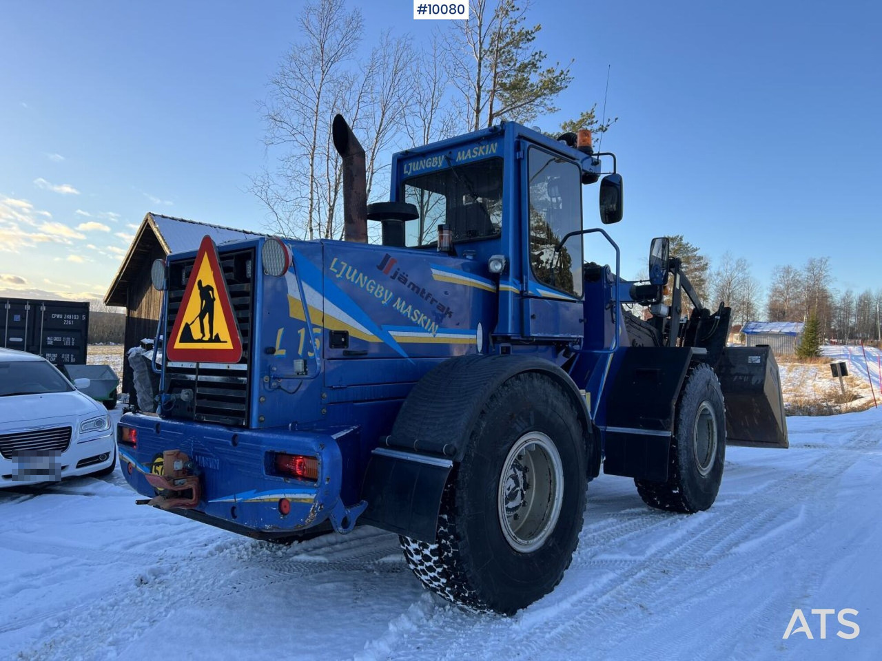 Ljungby L15 Wheel Loader with Scale and Slewing Bracket - Wheel loader: picture 4 Ljungby L15 Wheel Loader with Scale and Slewing Bracket - Wheel loader: picture 4