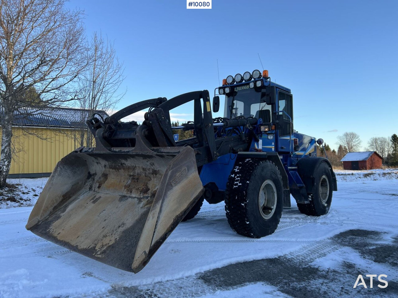Ljungby L15 Wheel Loader with Scale and Slewing Bracket - Wheel loader: picture 3 Ljungby L15 Wheel Loader with Scale and Slewing Bracket - Wheel loader: picture 3