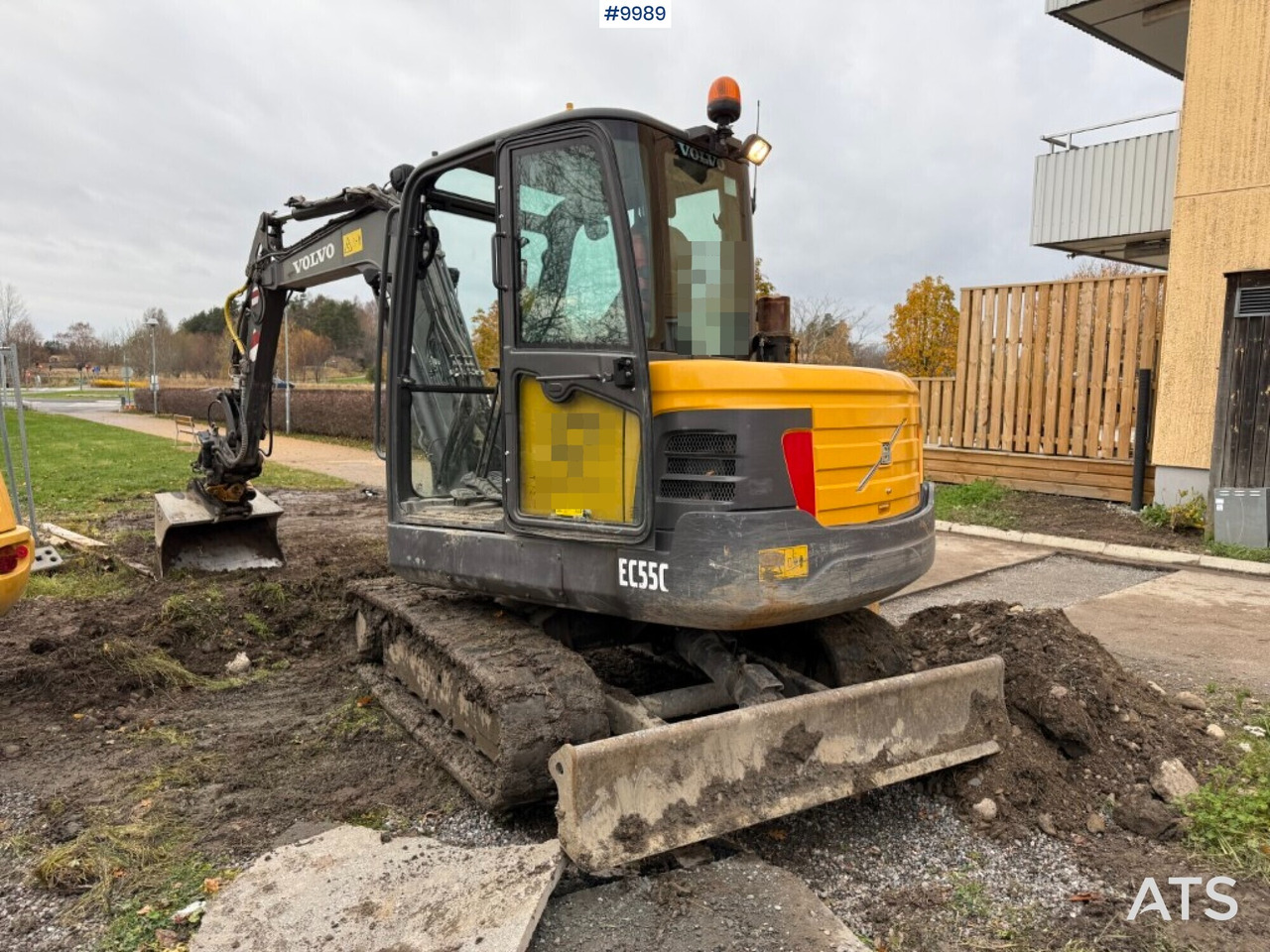 Crawler excavator Volvo EC55C with tiltrotator and buckets - Other machinery: picture 4 Crawler excavator Volvo EC55C with tiltrotator and buckets - Other machinery: picture 4