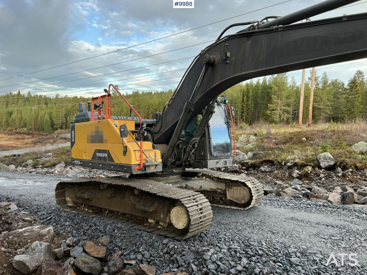 Volvo EC250EL Excavator with MOBA Excavation System, Rotor, and Bucket - Other machinery: picture 2 Volvo EC250EL Excavator with MOBA Excavation System, Rotor, and Bucket - Other machinery: picture 2
