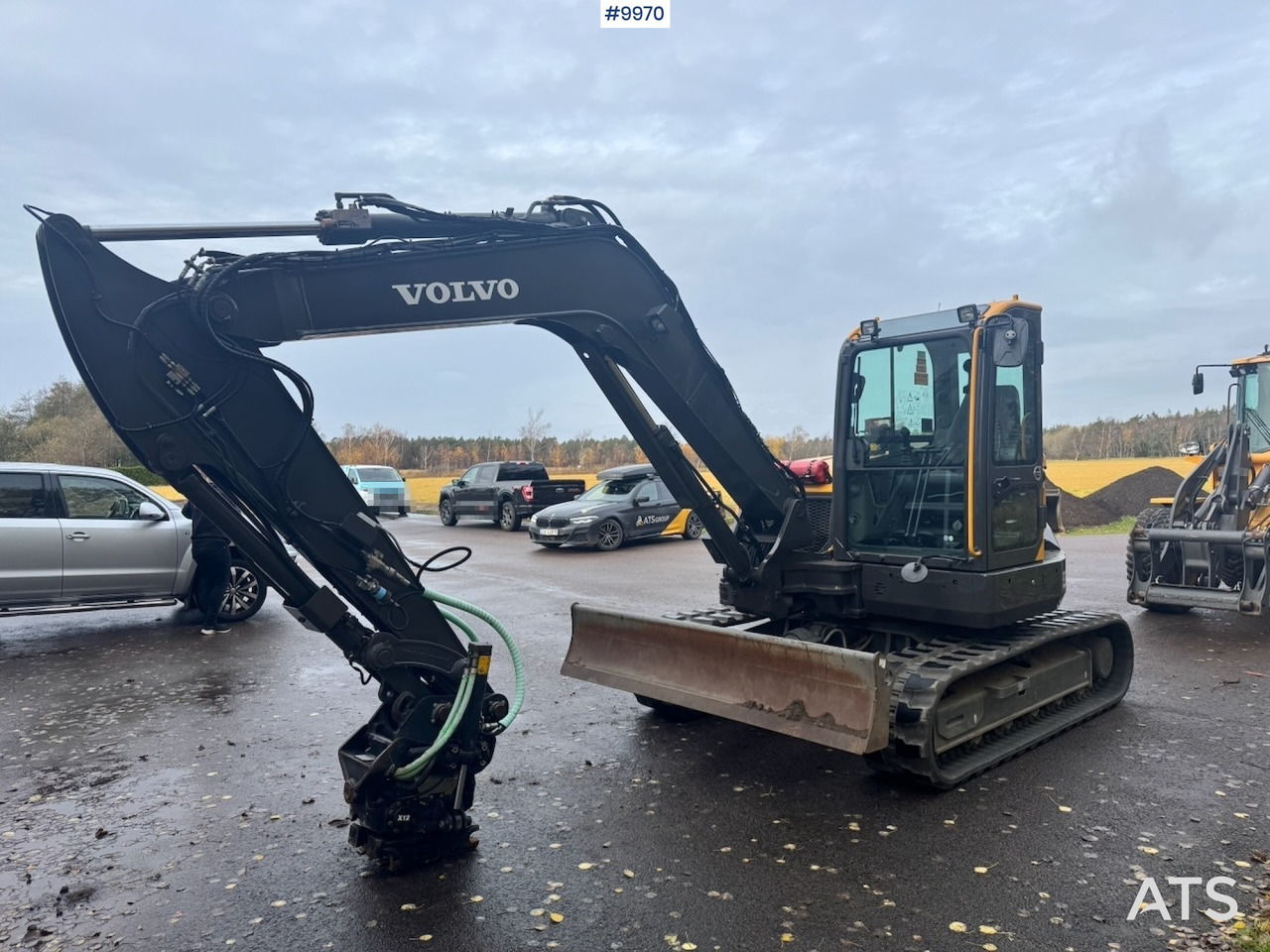 Volvo ECR88D crawler excavator with rotor tilt, 3 buckets, and ripper. 910 hours! - Other machinery: picture 2 Volvo ECR88D crawler excavator with rotor tilt, 3 buckets, and ripper. 910 hours! - Other machinery: picture 2