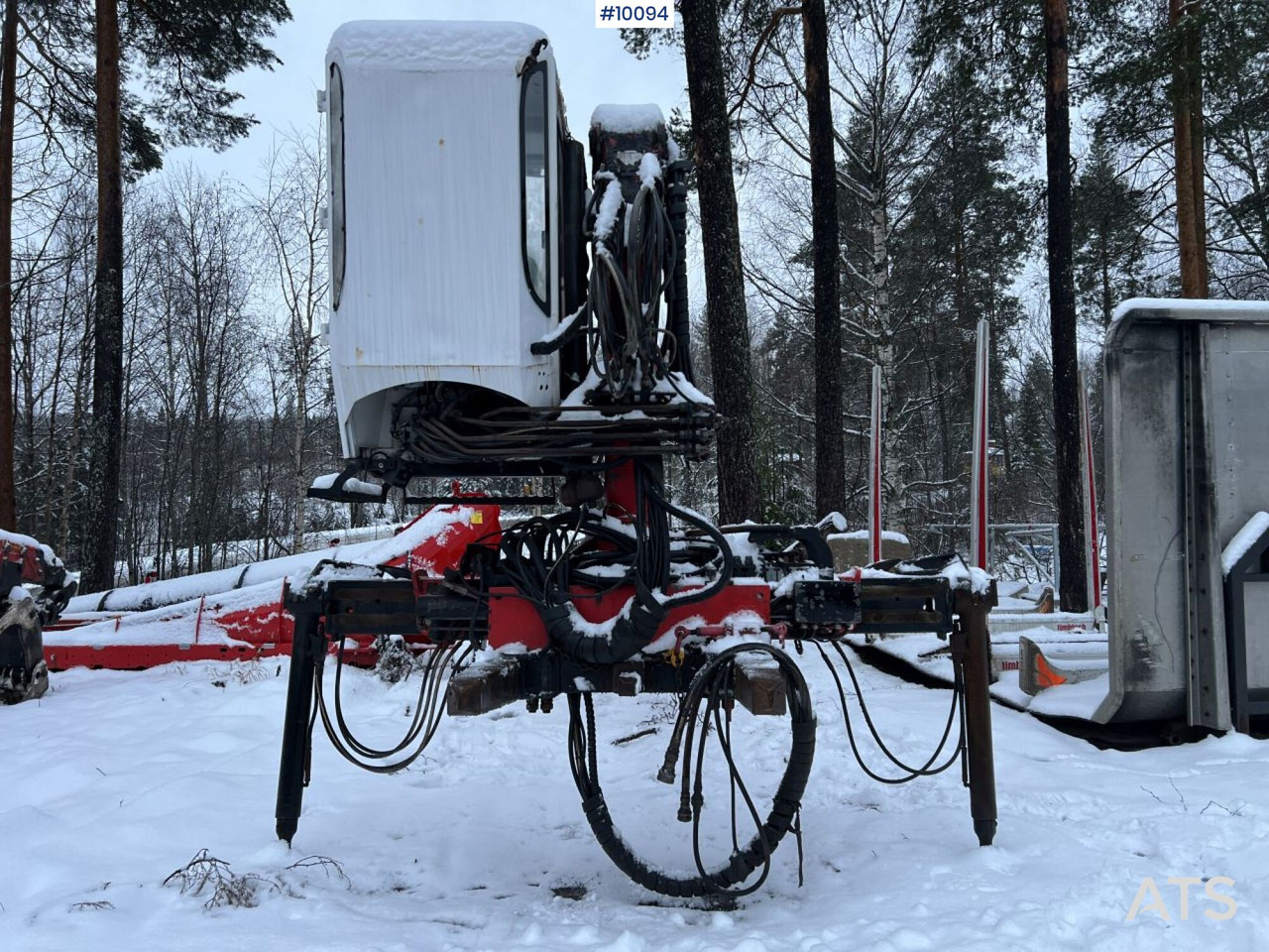 Palfinger Epsilon M110 Timber crane with double jib - Truck mounted crane: picture 3 Palfinger Epsilon M110 Timber crane with double jib - Truck mounted crane: picture 3