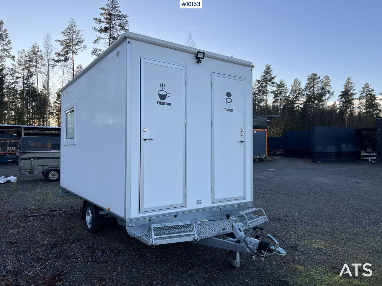 Personalvagn ALRO METAL - Construction container, Trailer: picture 1 Personalvagn ALRO METAL - Construction container, Trailer: picture 1