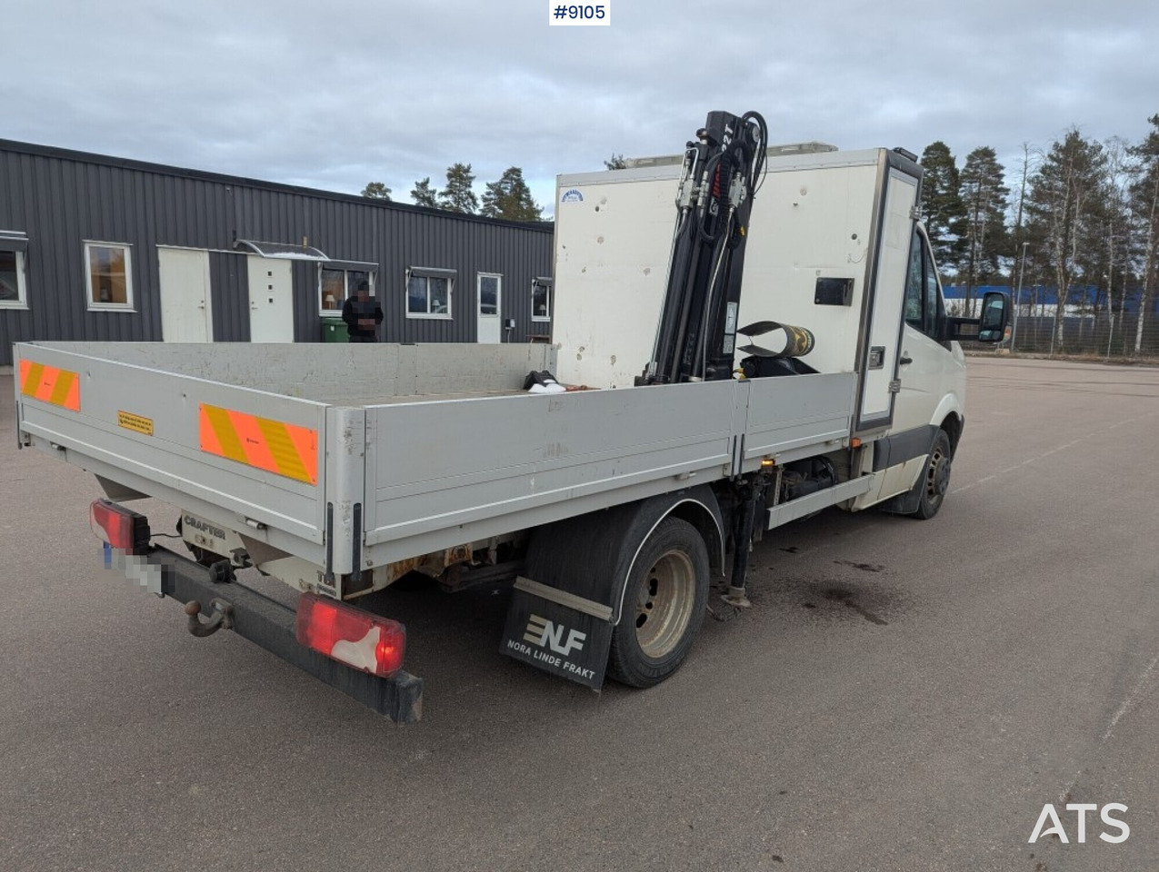 Pickup Crane Truck VW Crafter 50 2.5 TDI with HIAB crane (SEE VIDEO) - Crane truck: picture 3 Pickup Crane Truck VW Crafter 50 2.5 TDI with HIAB crane (SEE VIDEO) - Crane truck: picture 3