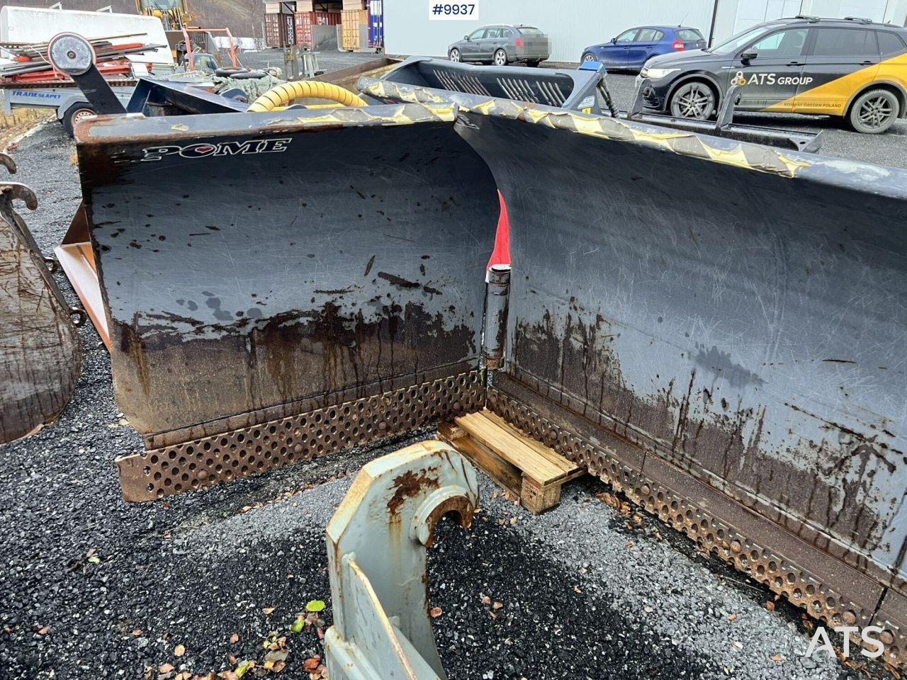 Plow Pome JETI/ Volvo, Large BM - Snow plough: picture 2 Plow Pome JETI/ Volvo, Large BM - Snow plough: picture 2