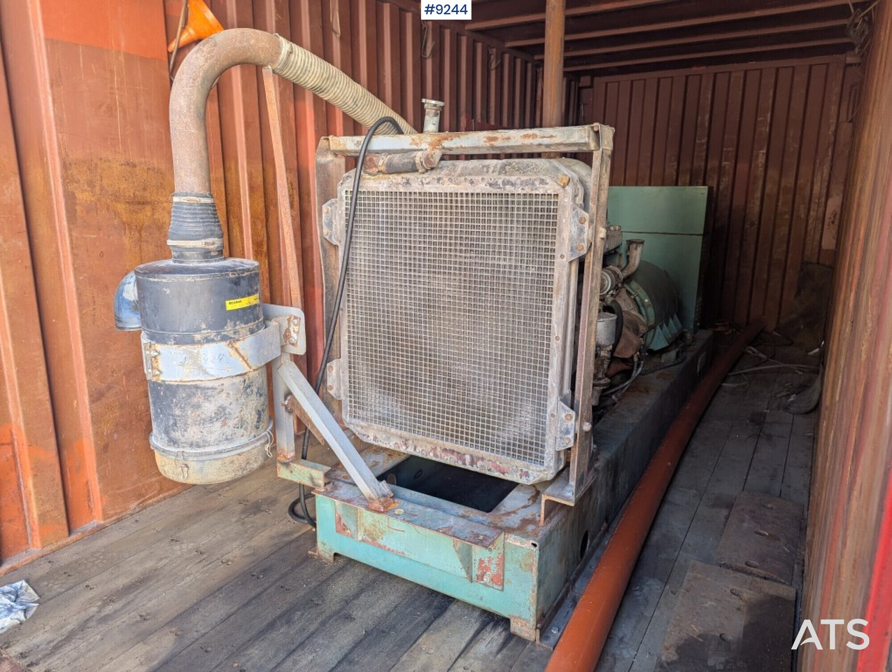 Power station in container, Scania engine and Hagglunds generator - Generator set: picture 1 Power station in container, Scania engine and Hagglunds generator - Generator set: picture 1