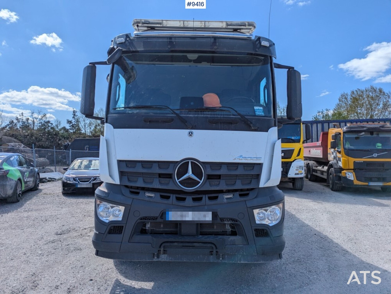 Tipper Tipper Truck Mercedes-Benz Arocs 6X2: picture 10