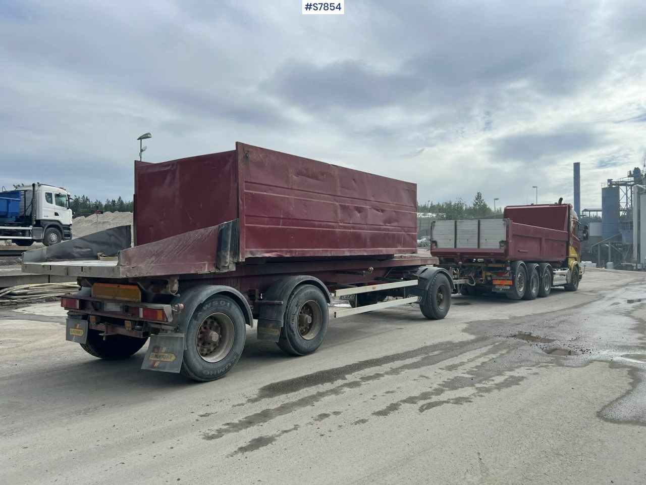 Tipper Truck Scania R500 with side tipper and ORY T 10 Tipper trailer - Tipper, Tipper trailer: picture 4 Tipper Truck Scania R500 with side tipper and ORY T 10 Tipper trailer - Tipper, Tipper trailer: picture 4