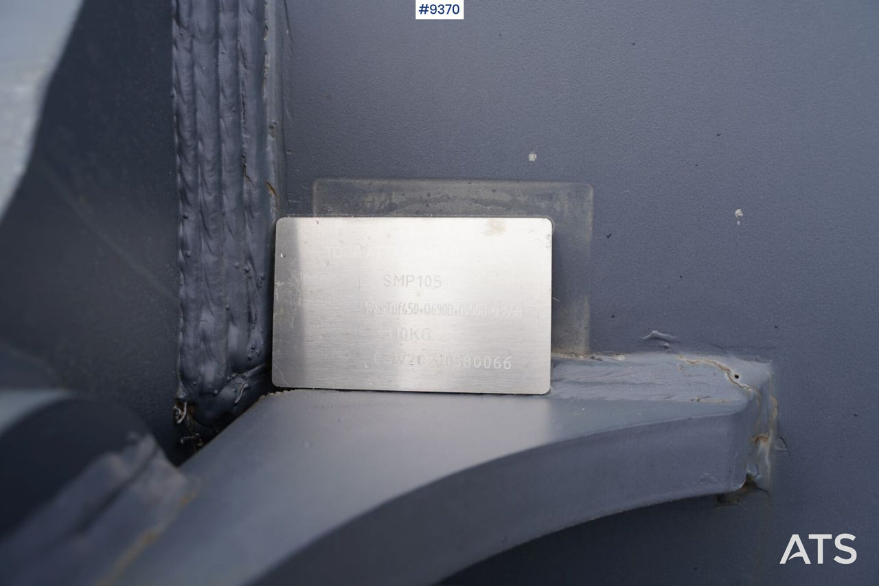 Tooth bucket TOBA SMP 105 - Construction equipment: picture 5 Tooth bucket TOBA SMP 105 - Construction equipment: picture 5