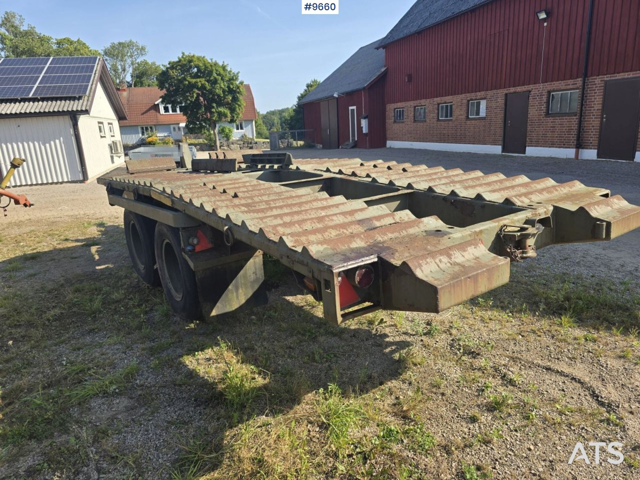 Transport trailer with automatic tipping - Tipper trailer: picture 5 Transport trailer with automatic tipping - Tipper trailer: picture 5