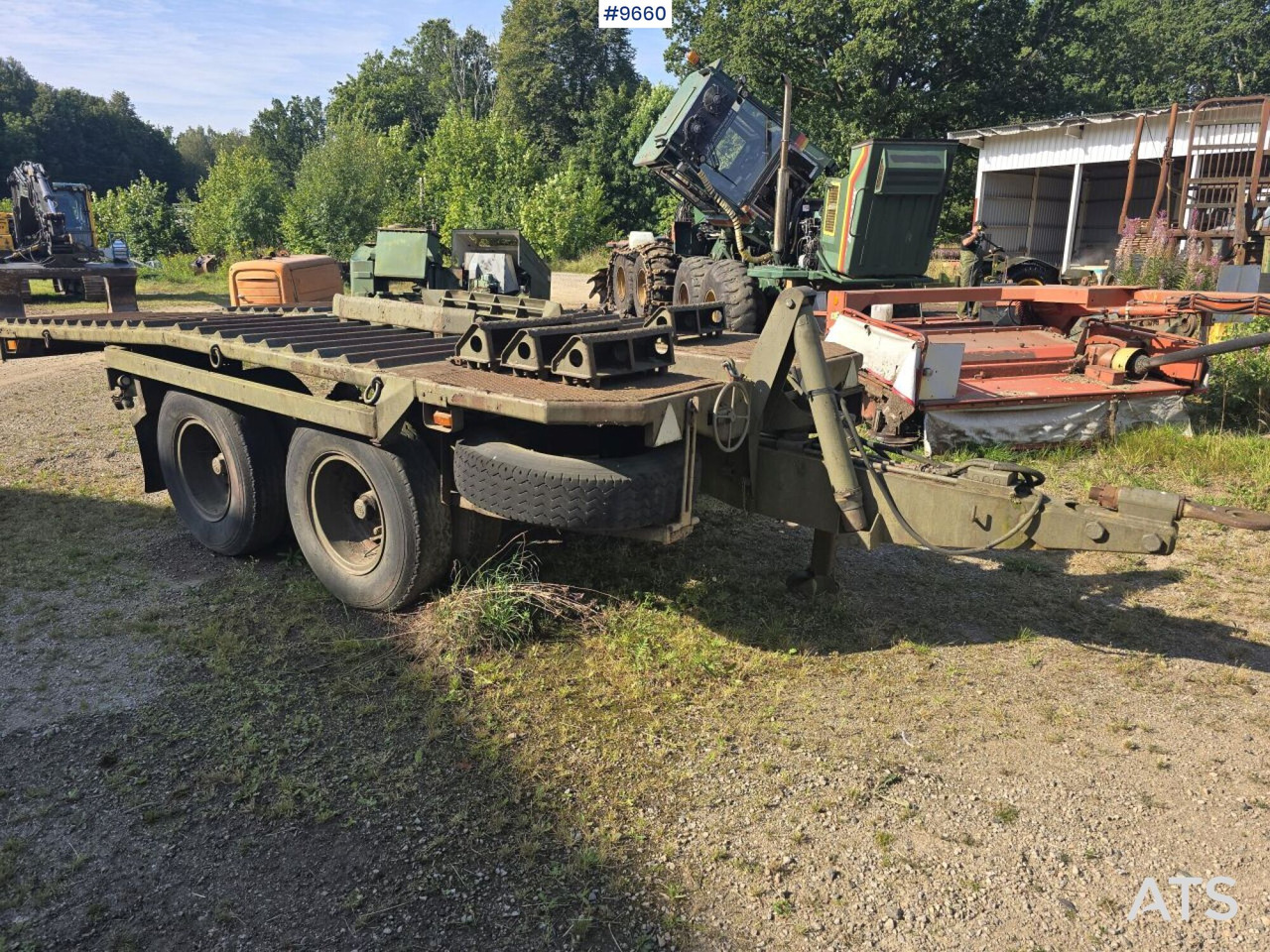 Transport trailer with automatic tipping - Tipper trailer: picture 3 Transport trailer with automatic tipping - Tipper trailer: picture 3