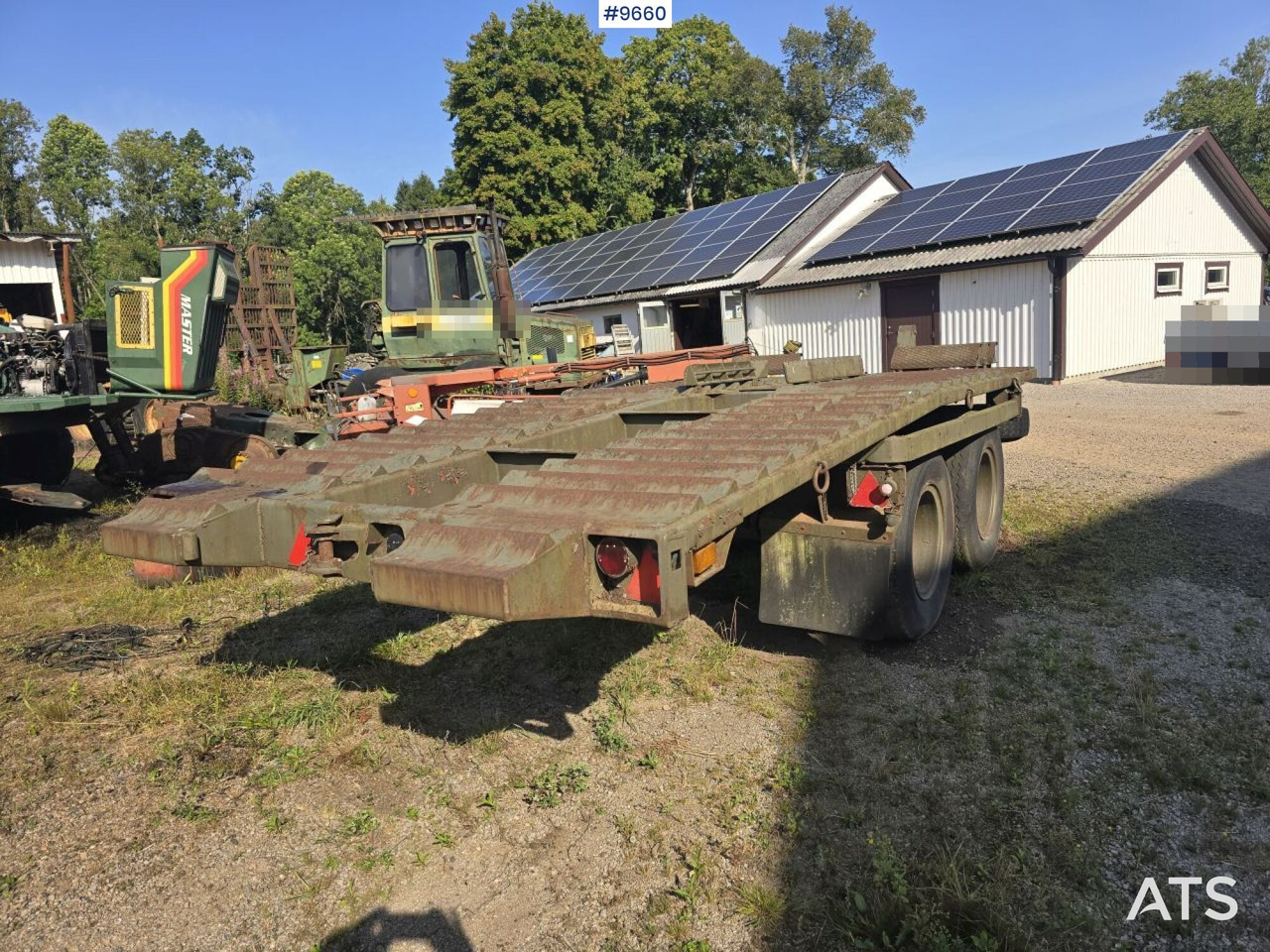 Transport trailer with automatic tipping - Tipper trailer: picture 2 Transport trailer with automatic tipping - Tipper trailer: picture 2
