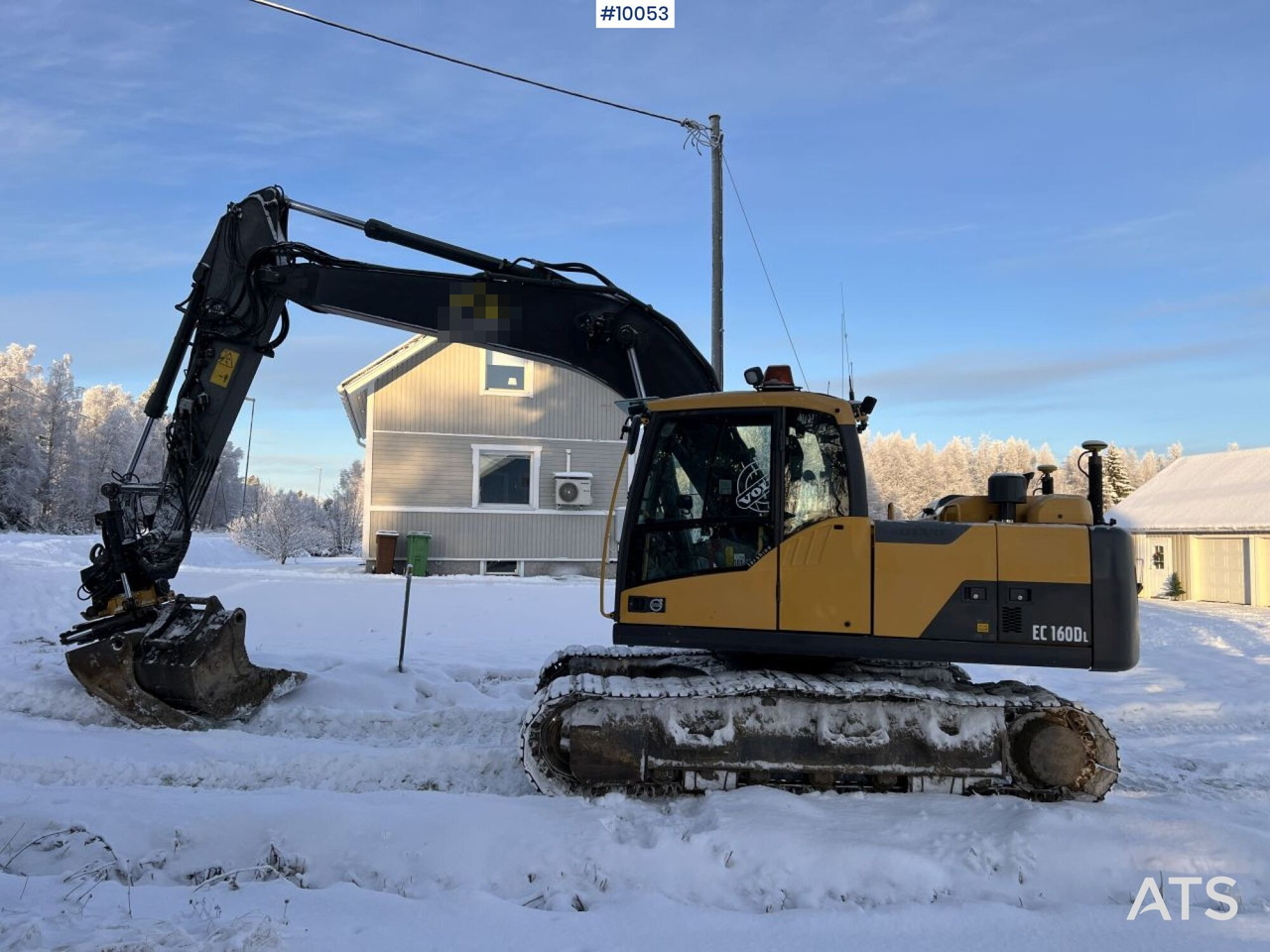 Volvo EC 160 DL med Grävsystem, rotor och planerskopa - Crawler excavator: picture 3 Volvo EC 160 DL med Grävsystem, rotor och planerskopa - Crawler excavator: picture 3