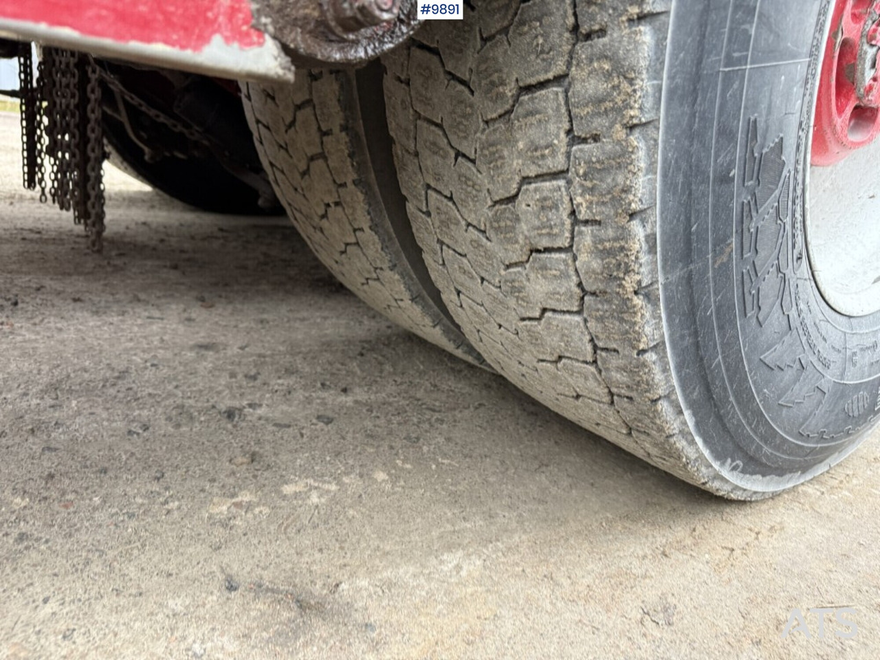 Timber truck, Crane truck Volvo FH64 R Timber truck, trailer and crane: picture 15