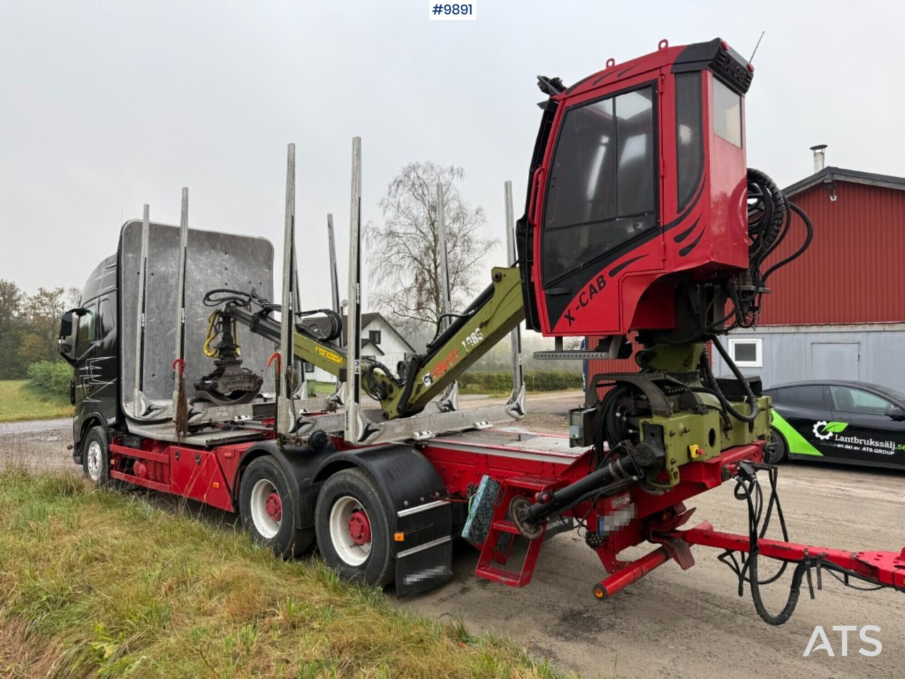 Volvo FH64 R Timber truck, trailer and crane - Timber truck, Crane truck: picture 3 Volvo FH64 R Timber truck, trailer and crane - Timber truck, Crane truck: picture 3
