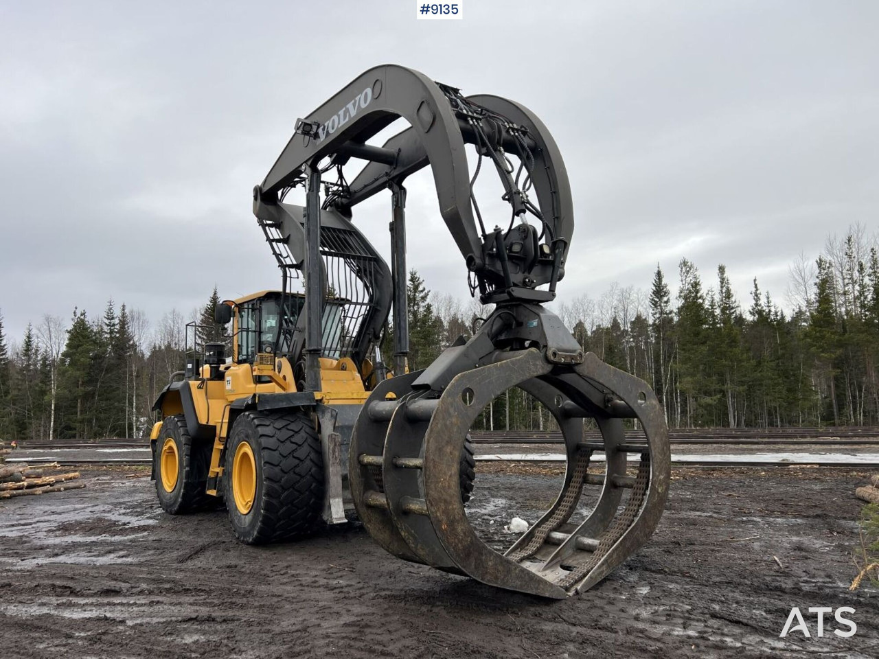 Volvo L 180 G High lifter / Log handler (VIDEO) - Wheel loader: picture 2 Volvo L 180 G High lifter / Log handler (VIDEO) - Wheel loader: picture 2