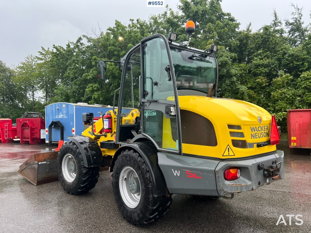Wheel loader Wacker Neuson WL52 gears and tool stand - Wheel loader: picture 4 Wheel loader Wacker Neuson WL52 gears and tool stand - Wheel loader: picture 4