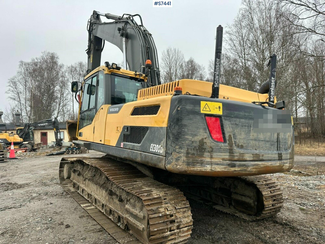 Wheeled excavator Volvo EC300 DL With rotor, digging system and buckets SEE VIDEO - Crawler excavator: picture 2 Wheeled excavator Volvo EC300 DL With rotor, digging system and buckets SEE VIDEO - Crawler excavator: picture 2