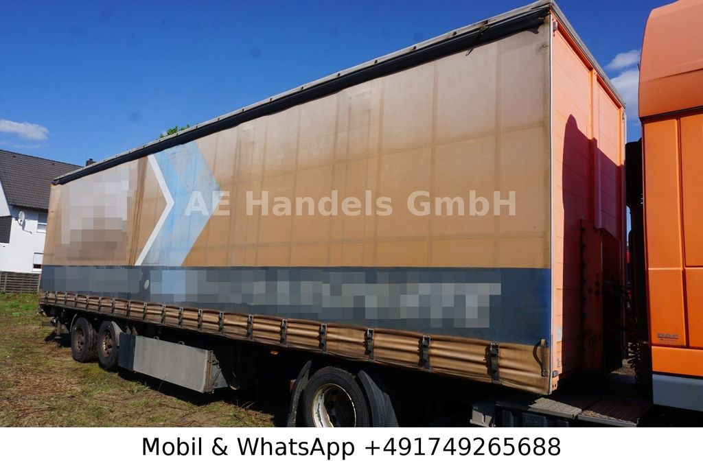 Berger SA16/115P *3To./LBW/Edscha/Palettenkasten - Curtainsider semi-trailer: picture 1 Berger SA16/115P *3To./LBW/Edscha/Palettenkasten - Curtainsider semi-trailer: picture 1