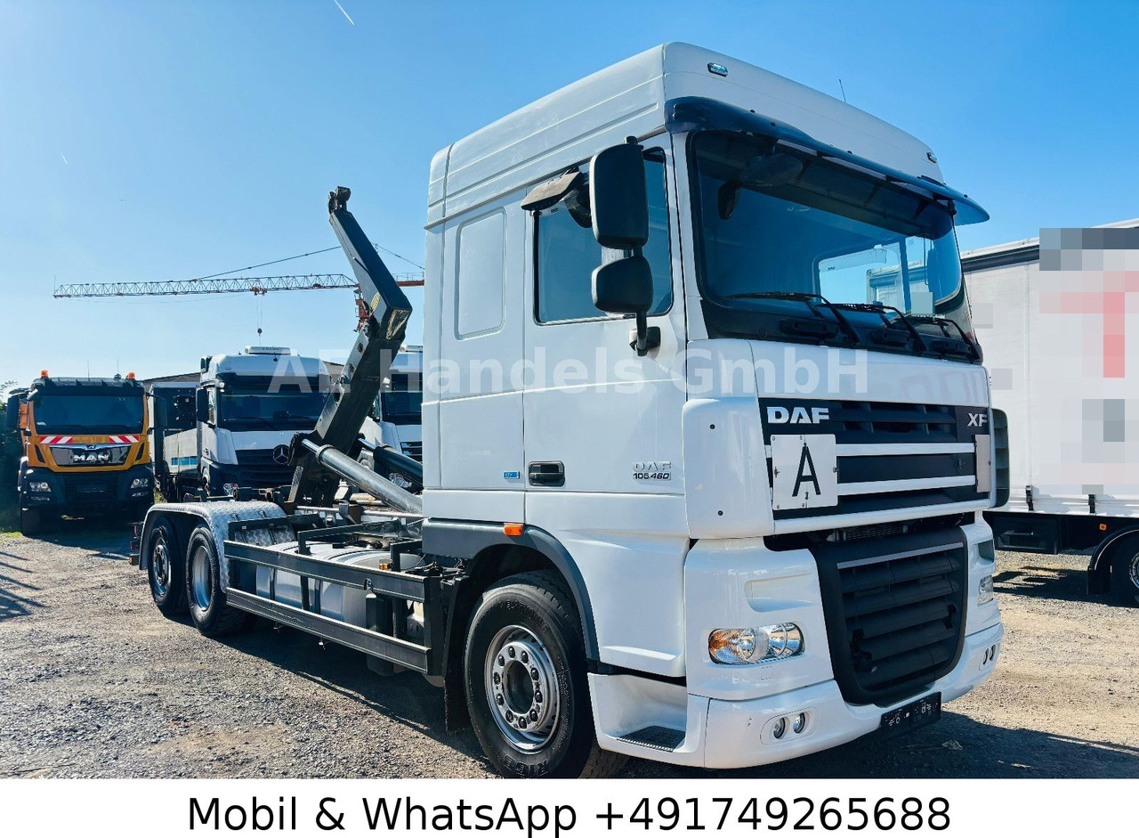 DAF XF 105.460 SC BL Meiller RK 20.70 *Retarder/L+L - Hook lift truck: picture 1 DAF XF 105.460 SC BL Meiller RK 20.70 *Retarder/L+L - Hook lift truck: picture 1
