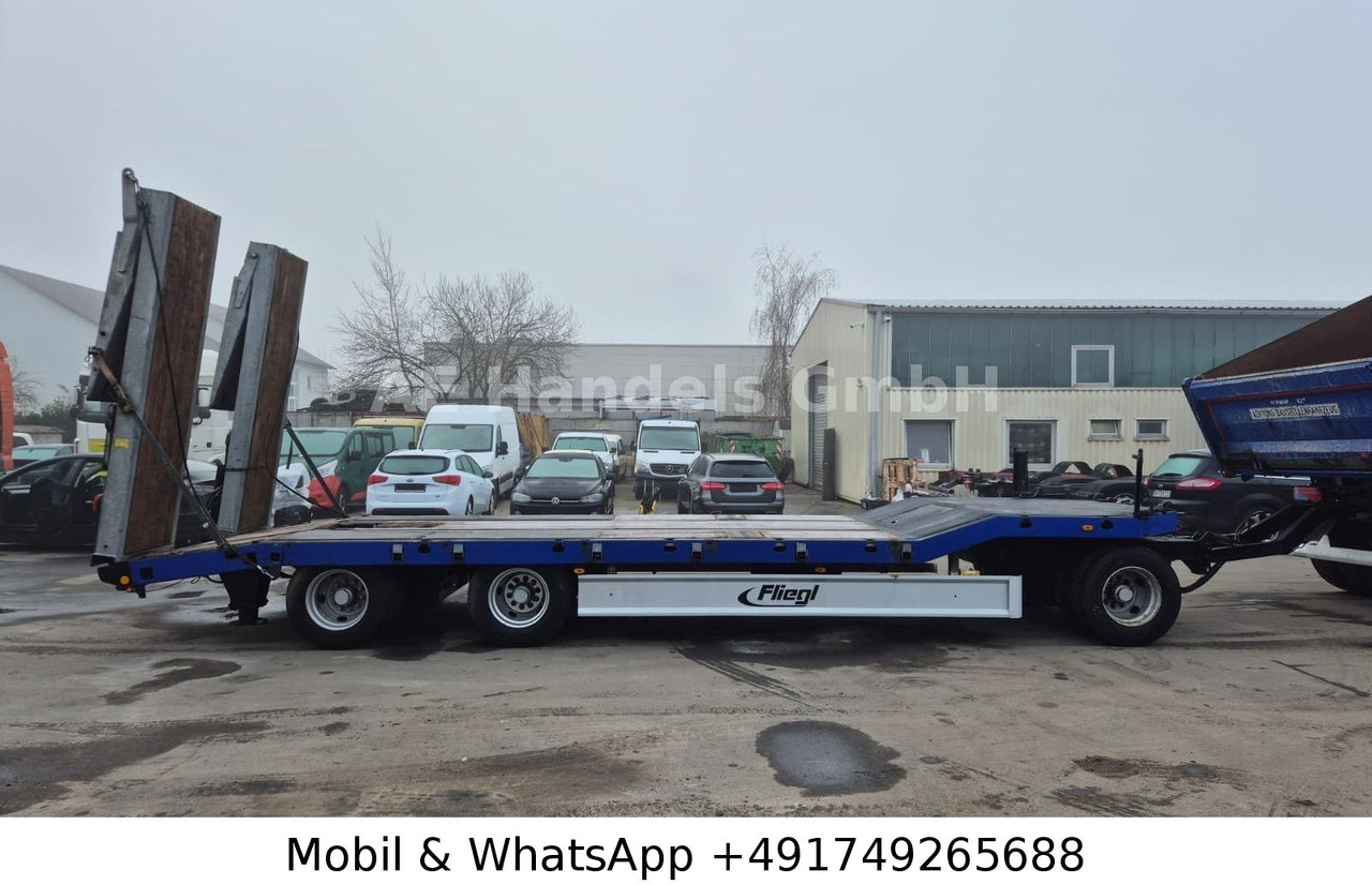 Fliegl DTS 300 Drehschemel Tieflader*Hydraulische Rampe - Low loader trailer: picture 2 Fliegl DTS 300 Drehschemel Tieflader*Hydraulische Rampe - Low loader trailer: picture 2