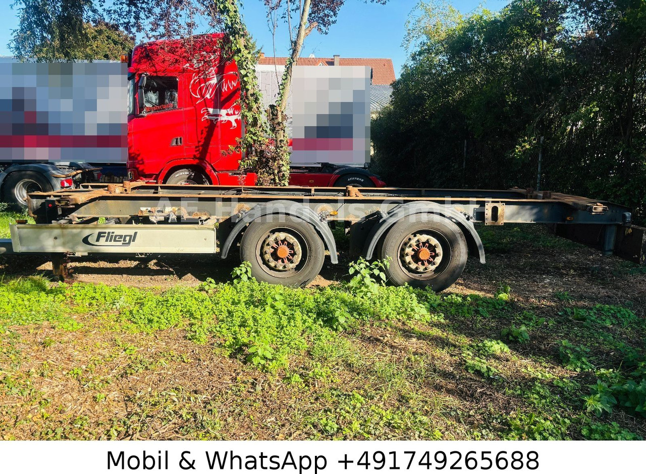 Container transporter/ Swap body trailer Fliegl TWP 180 Tandem Tiefgekoppelt *BWP/Scheibenbremse: picture 9 Container transporter/ Swap body trailer Fliegl TWP 180 Tandem Tiefgekoppelt *BWP/Scheibenbremse: picture 9