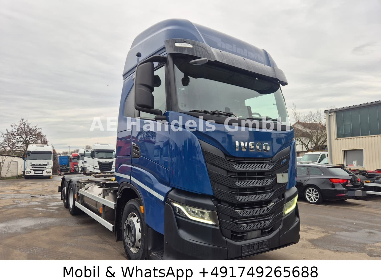 Iveco S-Way 460 AS LL BDF LNG*Retarder/Lenk+Lift/Multi - Container transporter/ Swap body truck: picture 1 Iveco S-Way 460 AS LL BDF LNG*Retarder/Lenk+Lift/Multi - Container transporter/ Swap body truck: picture 1
