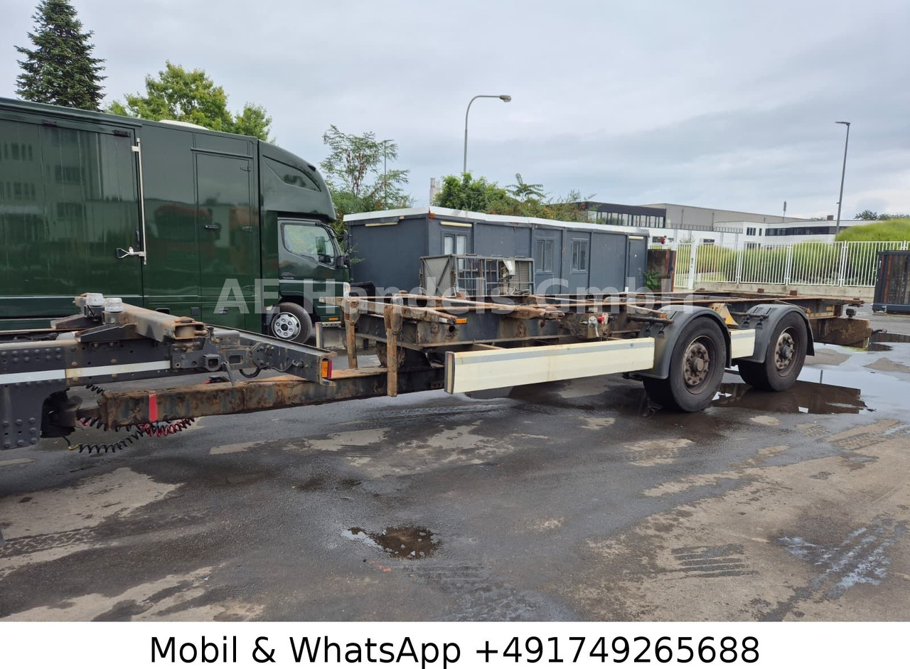 Krone ZZ Tandem BDF Tiefgekoppelt *Wabco/BWP/Luft - Container transporter/ Swap body trailer: picture 1 Krone ZZ Tandem BDF Tiefgekoppelt *Wabco/BWP/Luft - Container transporter/ Swap body trailer: picture 1