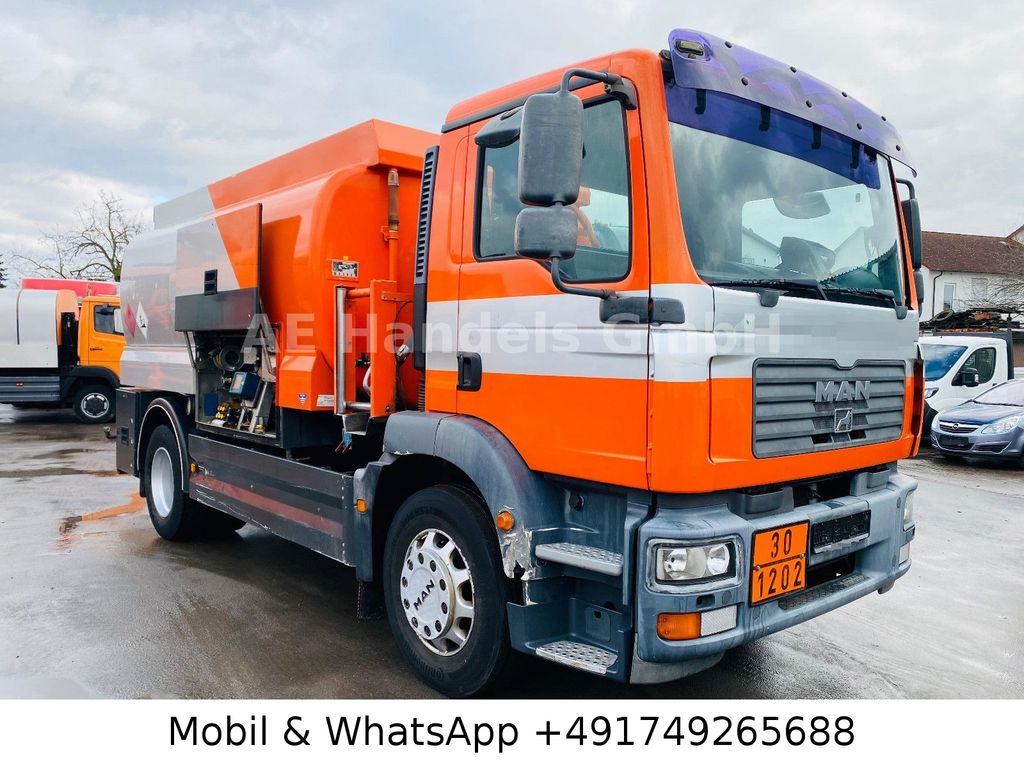 MAN TGM 18.280 Lindner&Fischer *14.500Ltr./2-Kammern - Tank truck: picture 1 MAN TGM 18.280 Lindner&Fischer *14.500Ltr./2-Kammern - Tank truck: picture 1