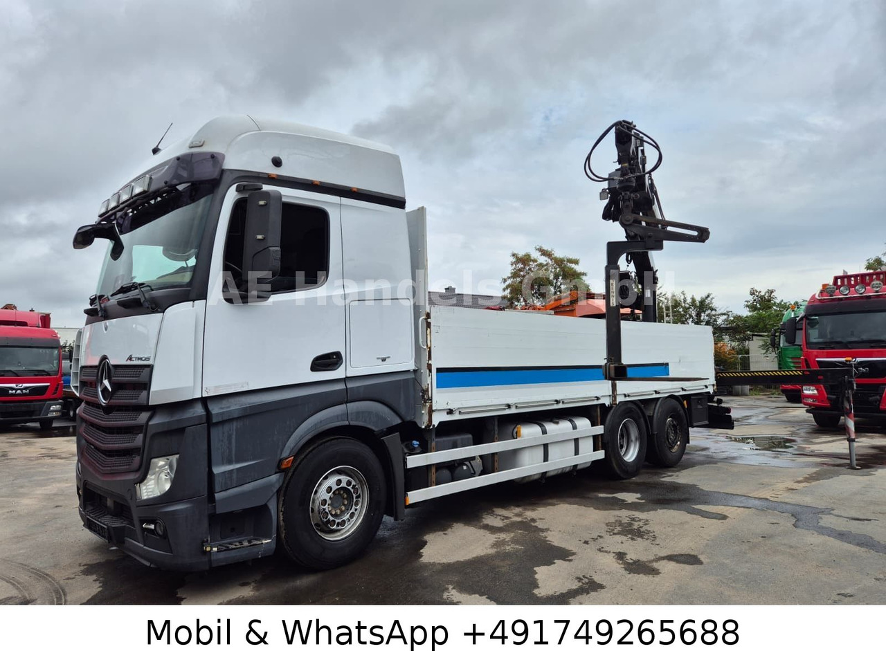 Mercedes-Benz Actros IV 2646 L LL 6x2 *Retarder/Hiab-177K-Pro - Dropside/ Flatbed truck, Crane truck: picture 2 Mercedes-Benz Actros IV 2646 L LL 6x2 *Retarder/Hiab-177K-Pro - Dropside/ Flatbed truck, Crane truck: picture 2