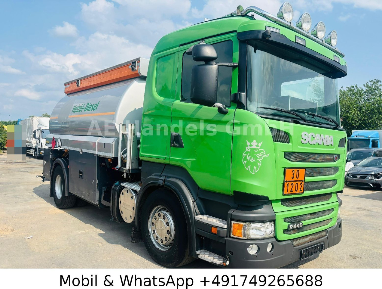 Scania R440 Rohr *Retarder/Oben-Unten/2-Kammern/14m³ - Tank truck: picture 2 Scania R440 Rohr *Retarder/Oben-Unten/2-Kammern/14m³ - Tank truck: picture 2