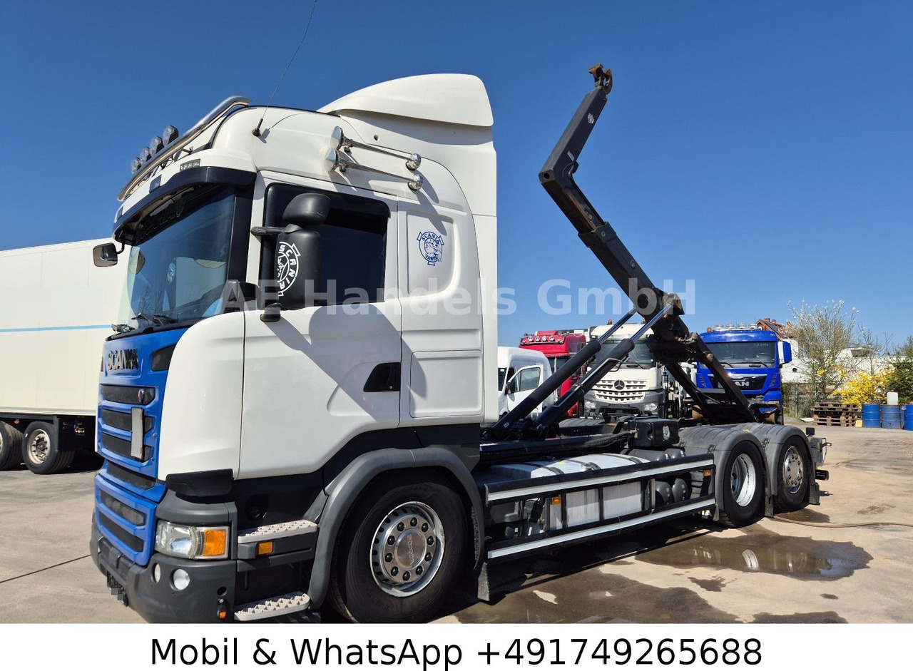 Scania R450 HighLine LL 6x2 *Retarder/Hiab-OPT20S59 - Hook lift truck: picture 2 Scania R450 HighLine LL 6x2 *Retarder/Hiab-OPT20S59 - Hook lift truck: picture 2