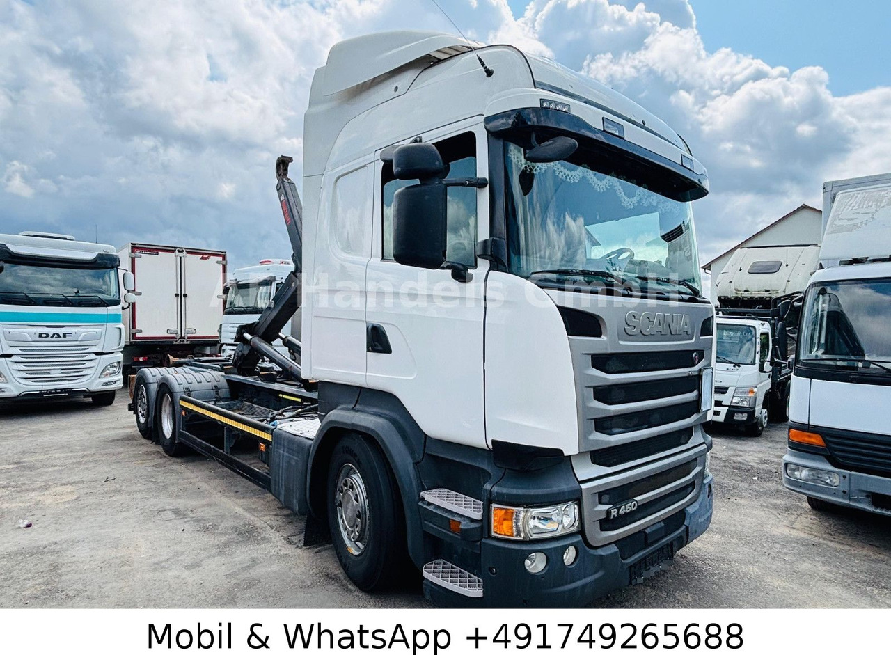 Scania R450 LL 6x2 *Retarder/Hiab-OPT20S59/Standklima - Hook lift truck: picture 2 Scania R450 LL 6x2 *Retarder/Hiab-OPT20S59/Standklima - Hook lift truck: picture 2