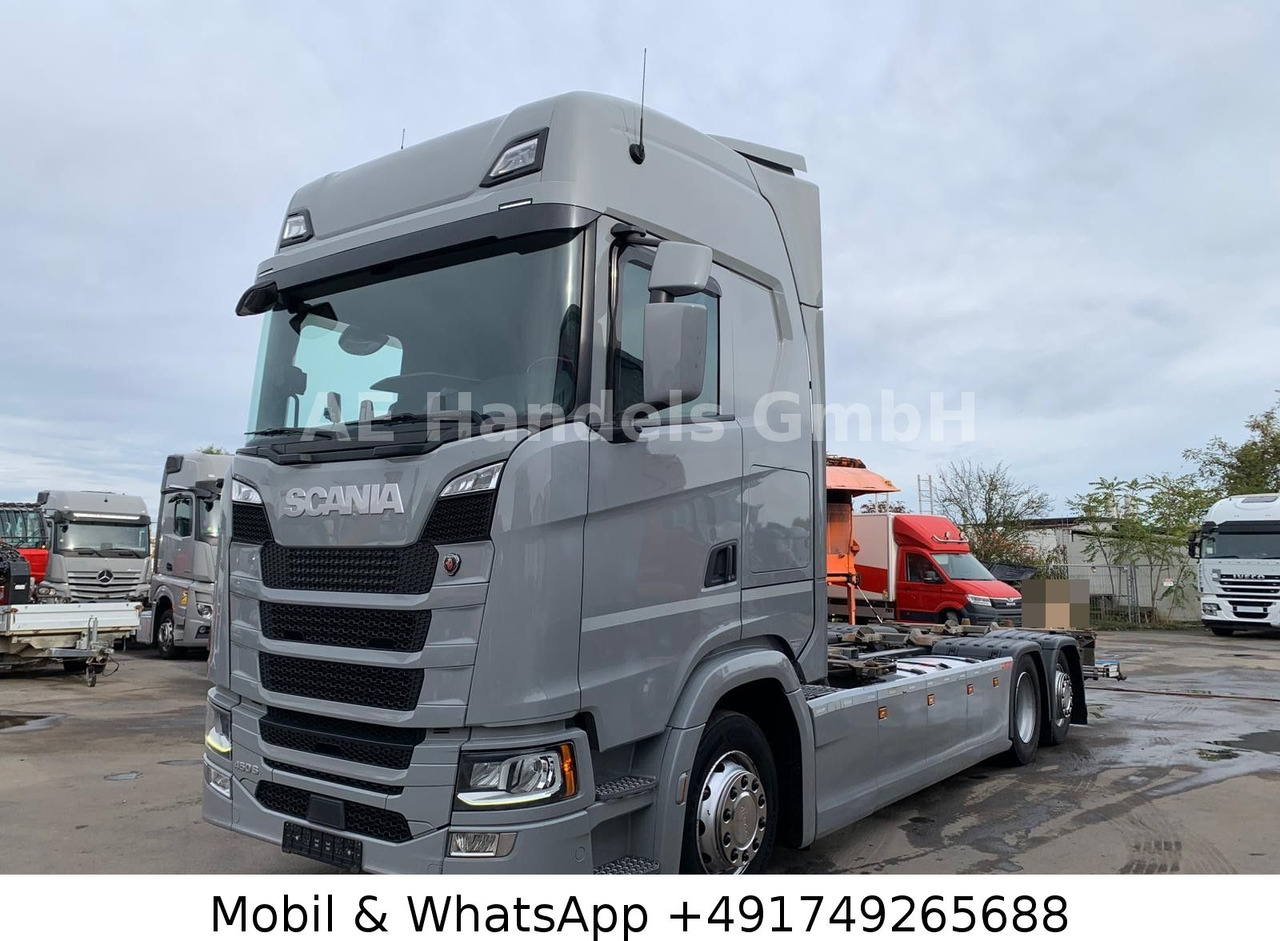 Scania S450 HighLine BDF *Retarder/Lenk+Lift/Multi/LBW - Container transporter/ Swap body truck: picture 1 Scania S450 HighLine BDF *Retarder/Lenk+Lift/Multi/LBW - Container transporter/ Swap body truck: picture 1