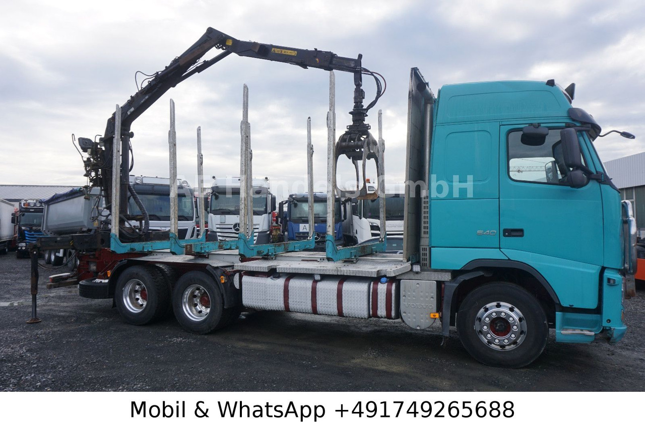 Volvo FH 540 Globe BL 6x4 Hiab 115z-80 *VEB+/AHK - Timber truck, Crane truck: picture 2 Volvo FH 540 Globe BL 6x4 Hiab 115z-80 *VEB+/AHK - Timber truck, Crane truck: picture 2