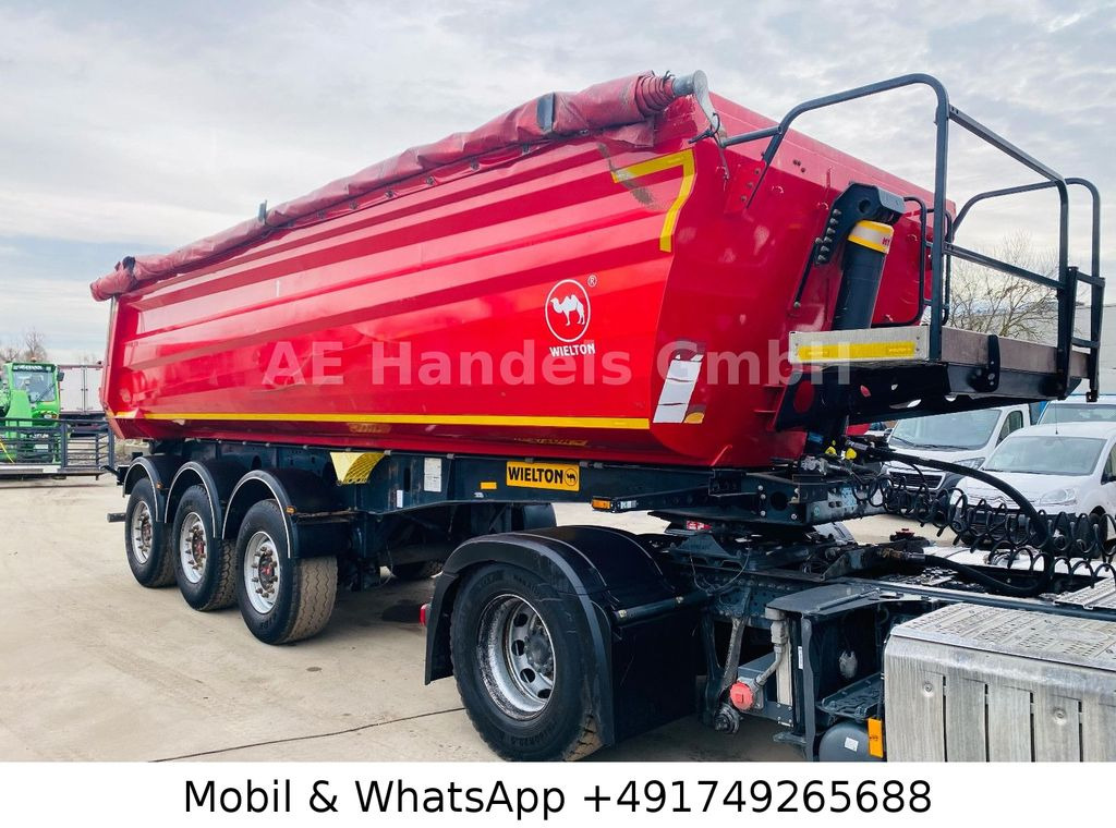 Wielton NW-3 Stahl *26m³/1.Liftachse/Rollplane/Podest - Tipper semi-trailer: picture 2 Wielton NW-3 Stahl *26m³/1.Liftachse/Rollplane/Podest - Tipper semi-trailer: picture 2